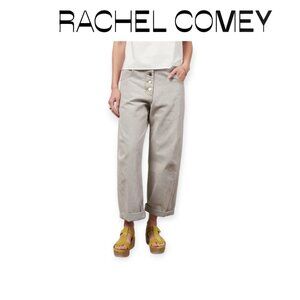 Rachel Comey khaki wash button-fly oversized elkin pant size M [fits up to XL]